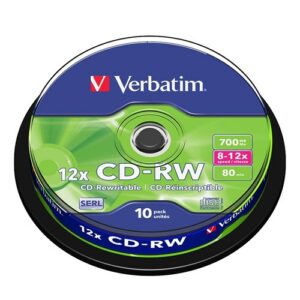 VERBATIM-CD-RW12X10P — 000 (3471)